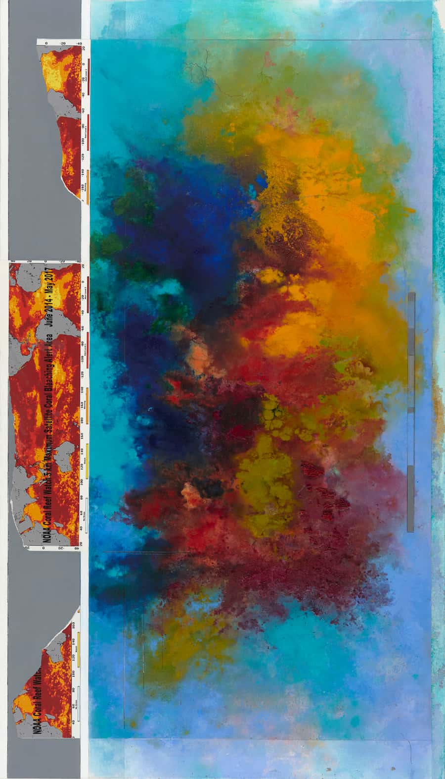 Reef Map 1 Painting
