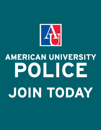 University police officer badge and department crest.