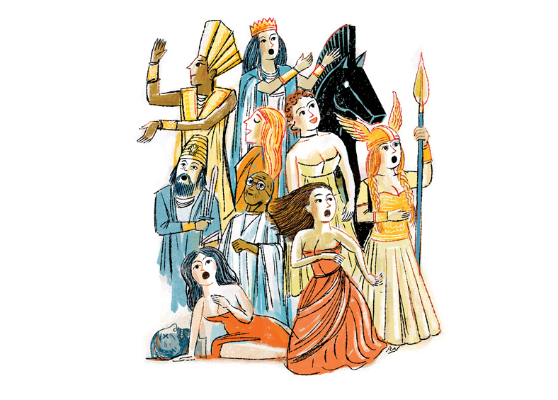 characters from Michael Solomon's favorite operas characters from Michael Solomon's favorite operas