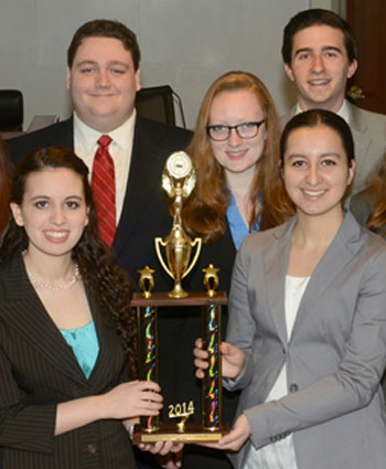 Mock Trial winners