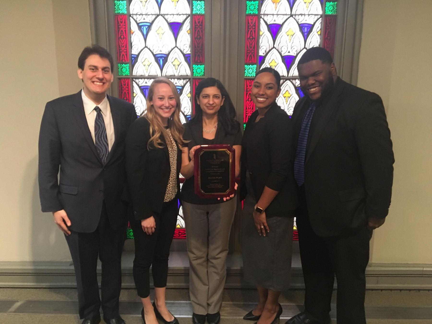 Competition Team celebrating their first place finish in 2018 Competition Team celebrating their first place finish in 2018