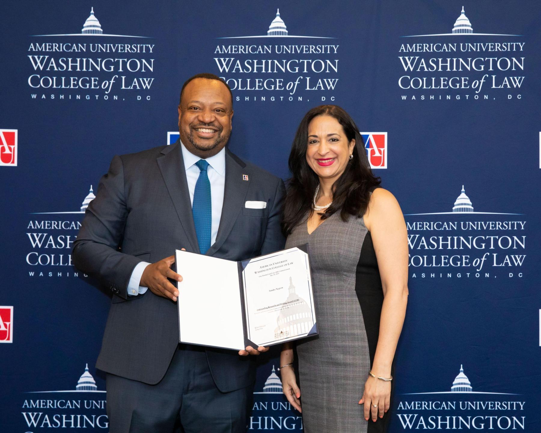 Student award winner Sandra Negron Student award winner Sandra Negron