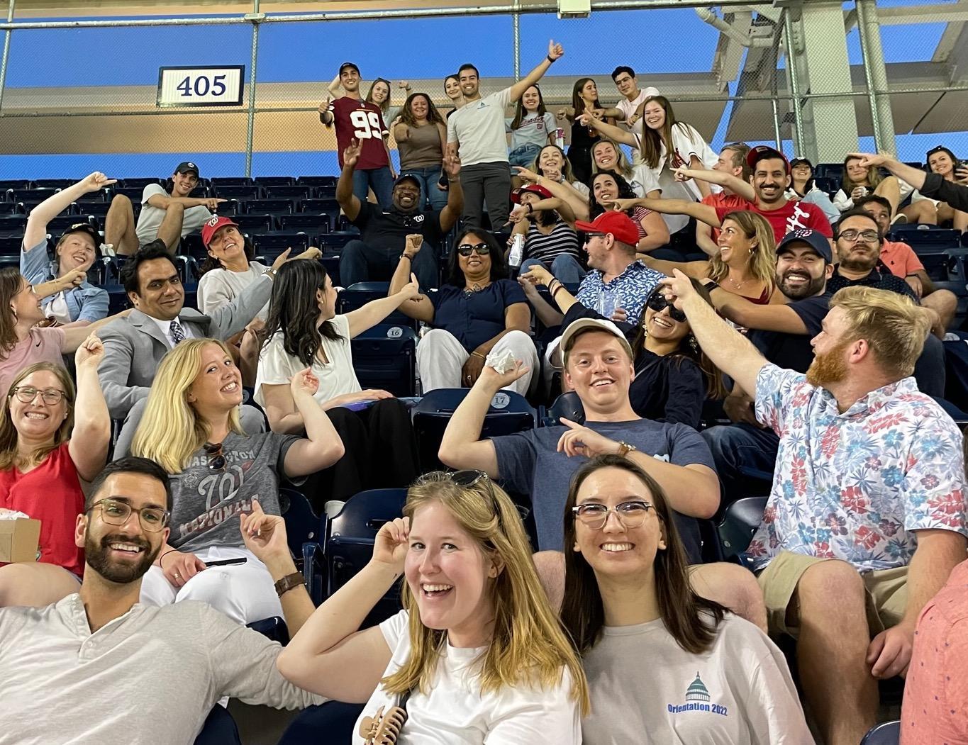 Nats Game with American University Washington College of Law welcomed its newest class this week Nats Game with American University Washington College of Law welcomed its newest class this week