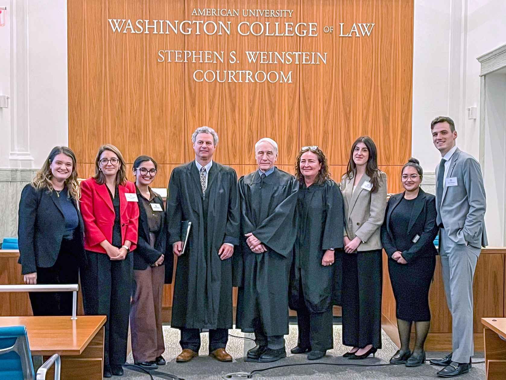 Moot Court Competition group photo Moot Court Competition group photo